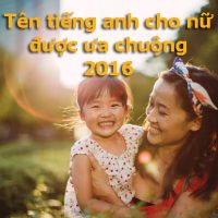 tên tiếng anh cho nữ