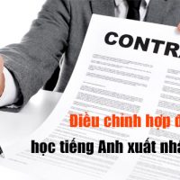 Tinh-huong-dieu-chinh-hop-dong-hoc-tieng-anh-xuat-nhap-khau